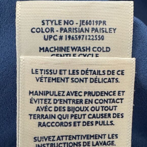 Joie Long Sleeve Tiered Printed Maxi Dress Parisian Paisley Size Medium - Picture 6 of 6